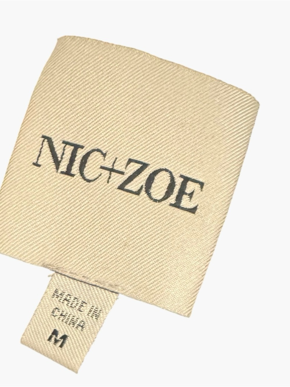 NIC+ZOE Black Fringe Trim Snap Cuff Jacket Sz M - Picture 2 of 7